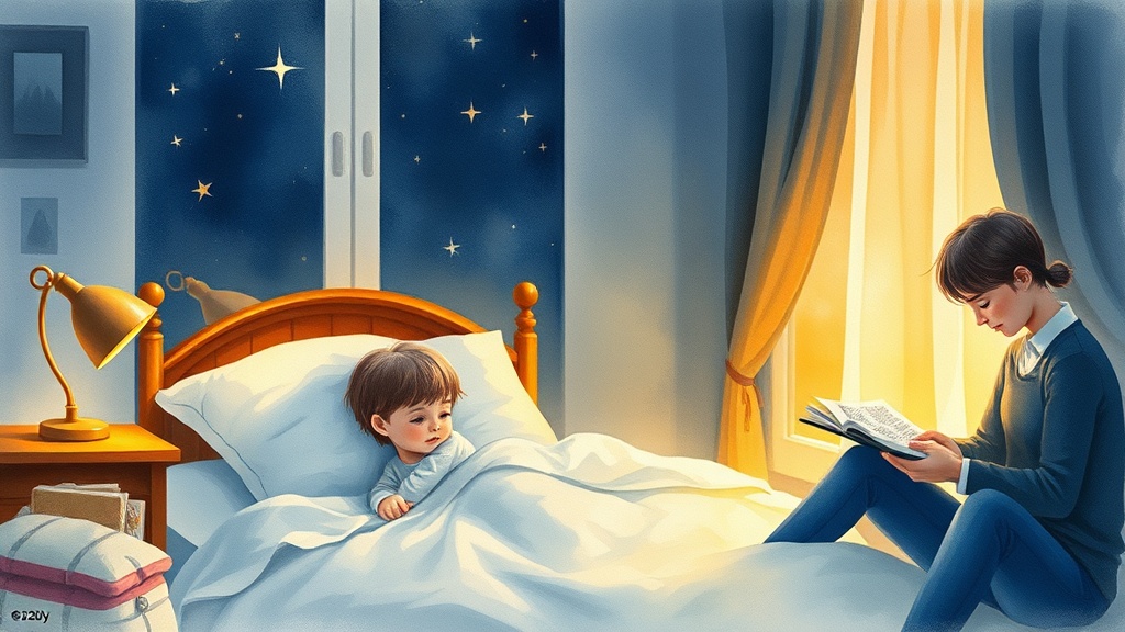 How Bedtime Stories Help Anxious Children Feel Safe at Night