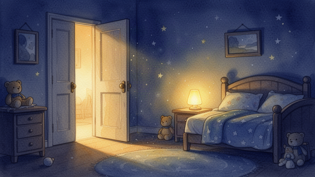 How to Help Your Child Stop Asking to Sleep With the Door Open (Without a Nightly Standoff)