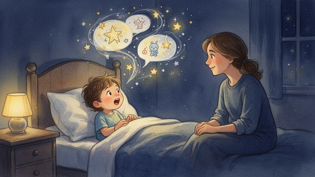 How to Help Your Child Stop Talking Themselves Awake at Bedtime