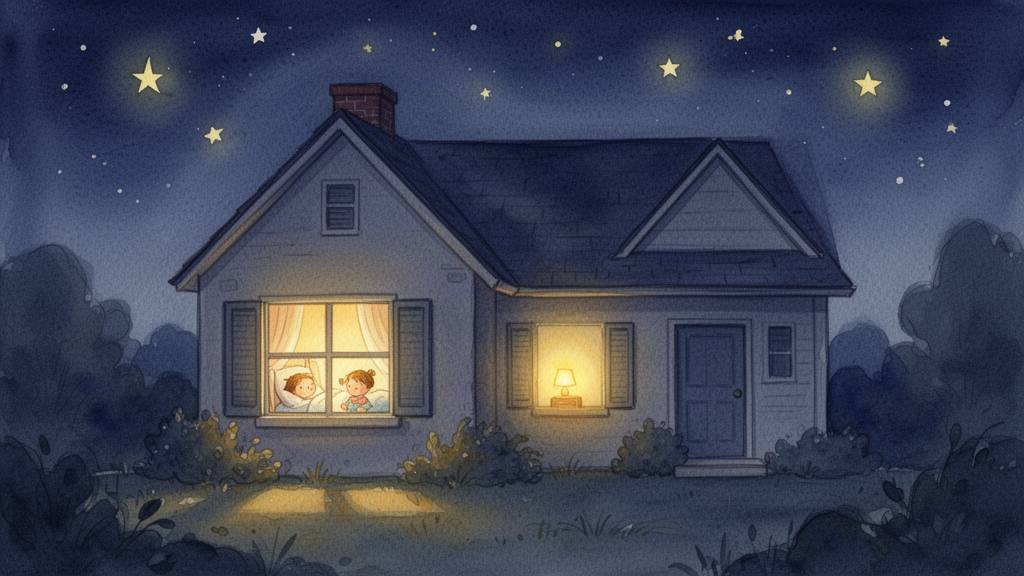 How to Help Your Child Stop Asking to Sleep With All the Lights On in the Whole House