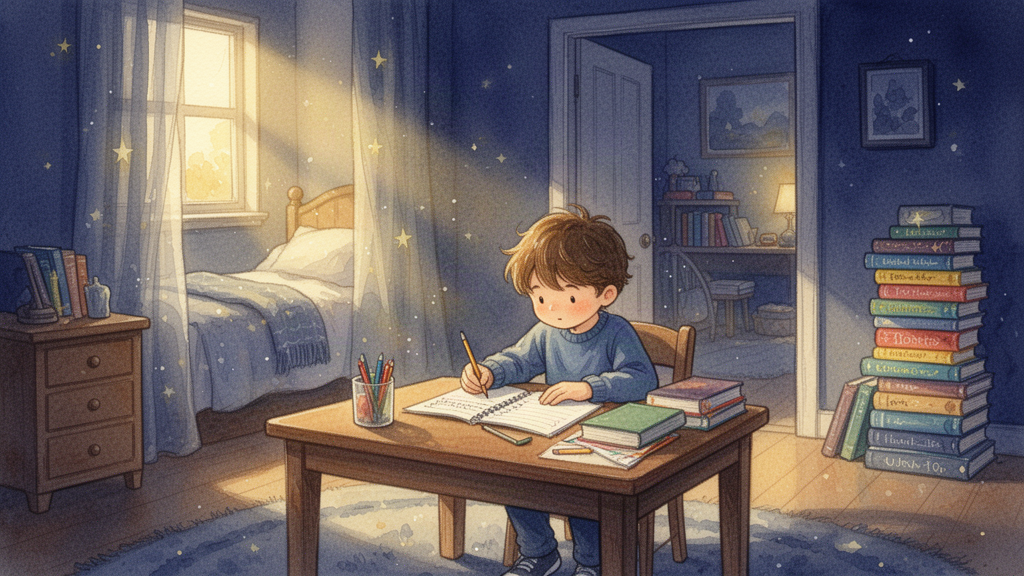 Homework Before Bed: How to Fit Evening Homework Into a Calm Bedtime Routine