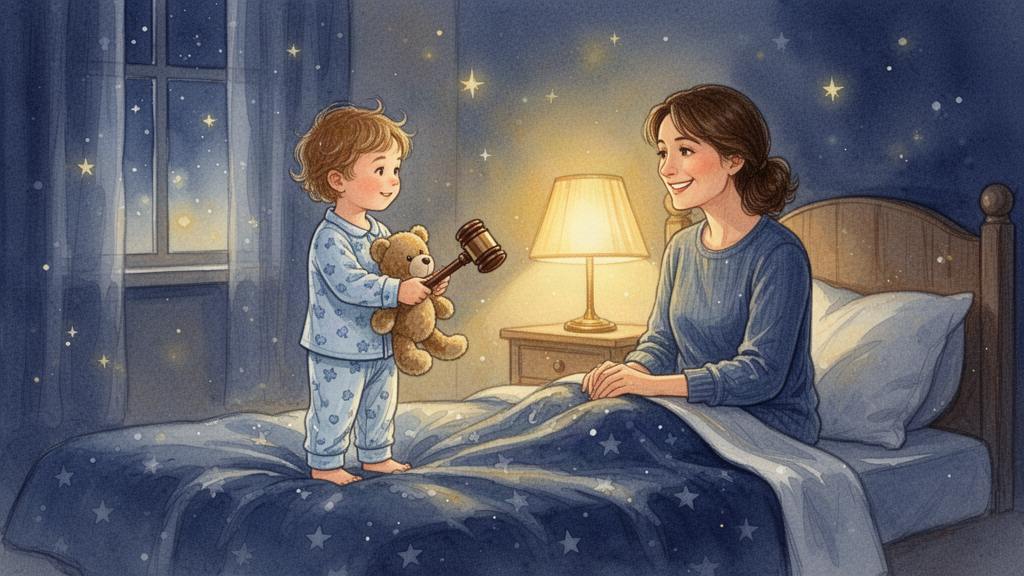 How to Help Your Child Stop Negotiating Bedtime Like a Tiny Lawyer
