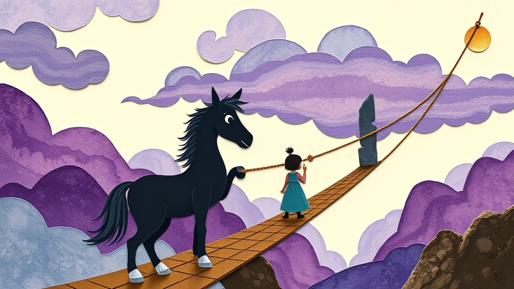 Illustration for Fenn and the Storm That Wasn't the End