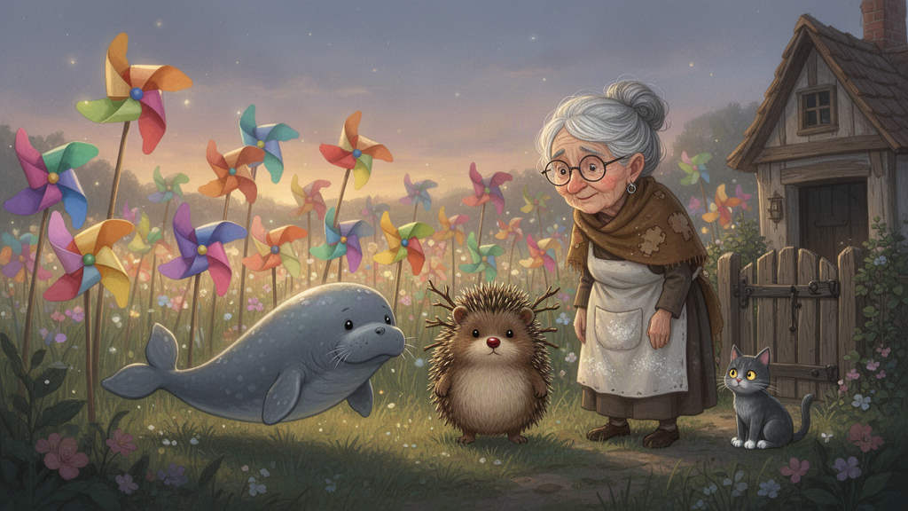 Illustration for Dilly and the Pinwheel Count