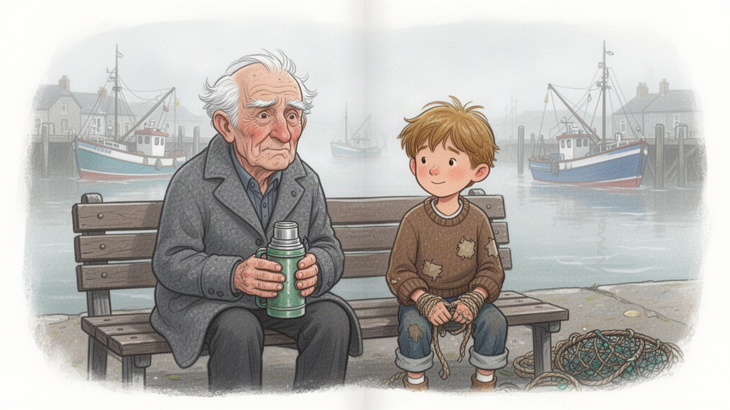 Illustration for The Thermos That Held the Tide